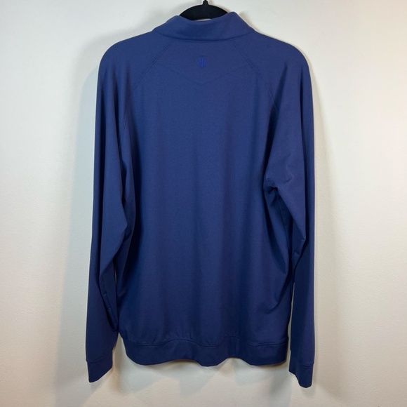 Holderness & Bourne The Westland Pullover Dry Luxe Tailored Fit 1/4 Zip Sz Large - Picture 11 of 16